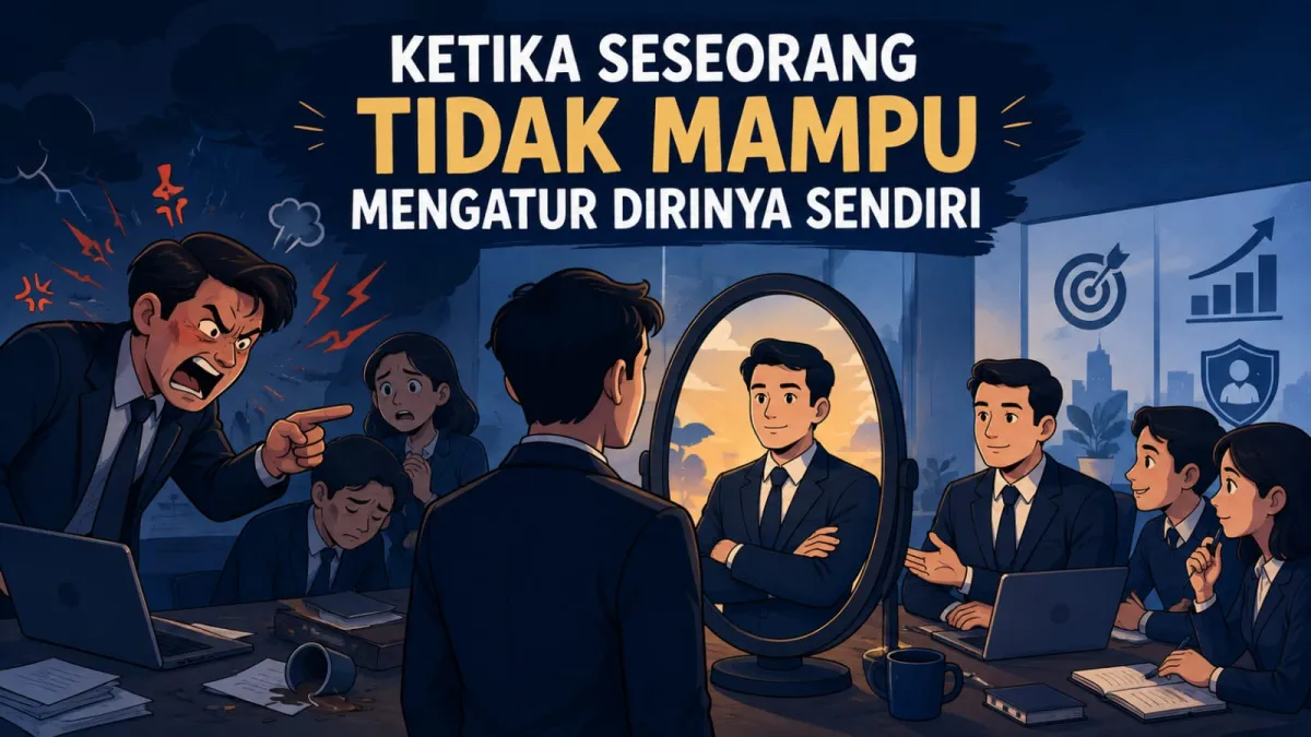 Ketika Seseorang Tidak Mampu Mengatur Dirinya Sendiri