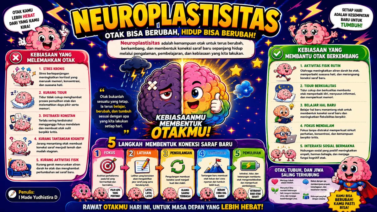 SAAT OTAK MENULIS TAKDIR [Neuroplastisitas, Sains Perubahan Diri, dan Rahasia Otak Manusia untuk Terus Berkembang]