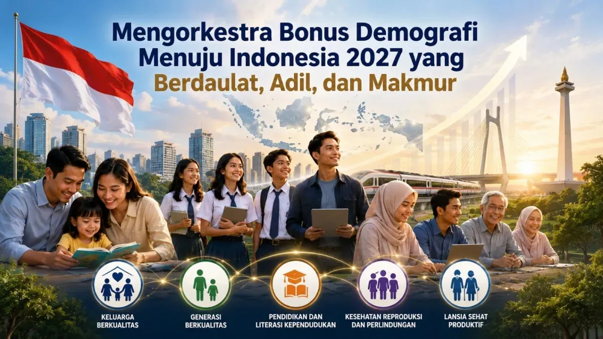 Mengorkestra Bonus Demografi Menuju Indonesia 2027 yang Berdaulat, Adil, dan Makmur