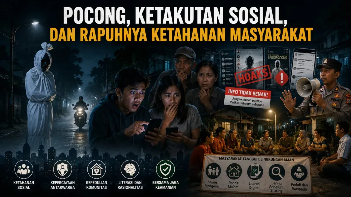 Pocong, Ketakutan, dan Rapuhnya Ketahanan Masyarakat