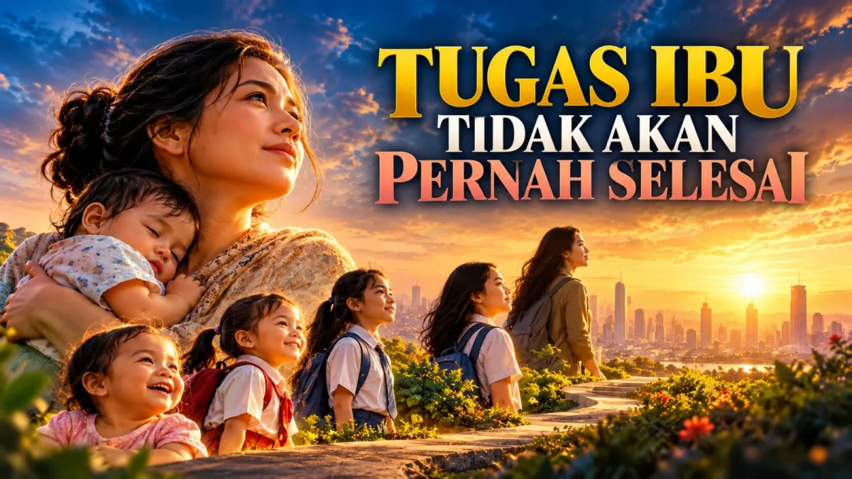 Tugas Ibu Tidak Akan Pernah Selesai