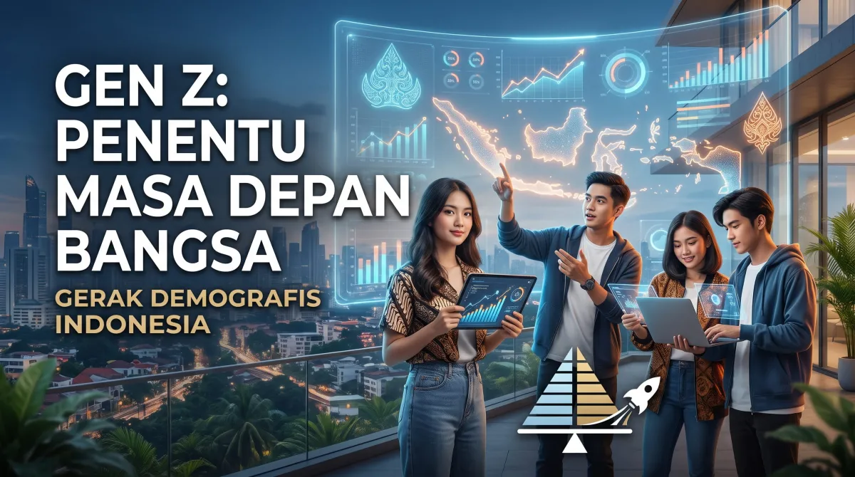 Gen Z dalam Gerak Demografis Penentu Arah Masa Depan Bangsa  (sebuah pengantar analisis Demografis Indonesia)Gen Z dalam Gerak Demografis Penentu Arah Masa Depan Bangsa  (sebuah pengantar analisis Demografis Indonesia)